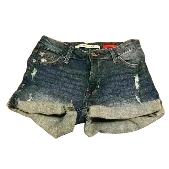 Celebrity Pink  denim shorts size 3 - Picture 1 of 6